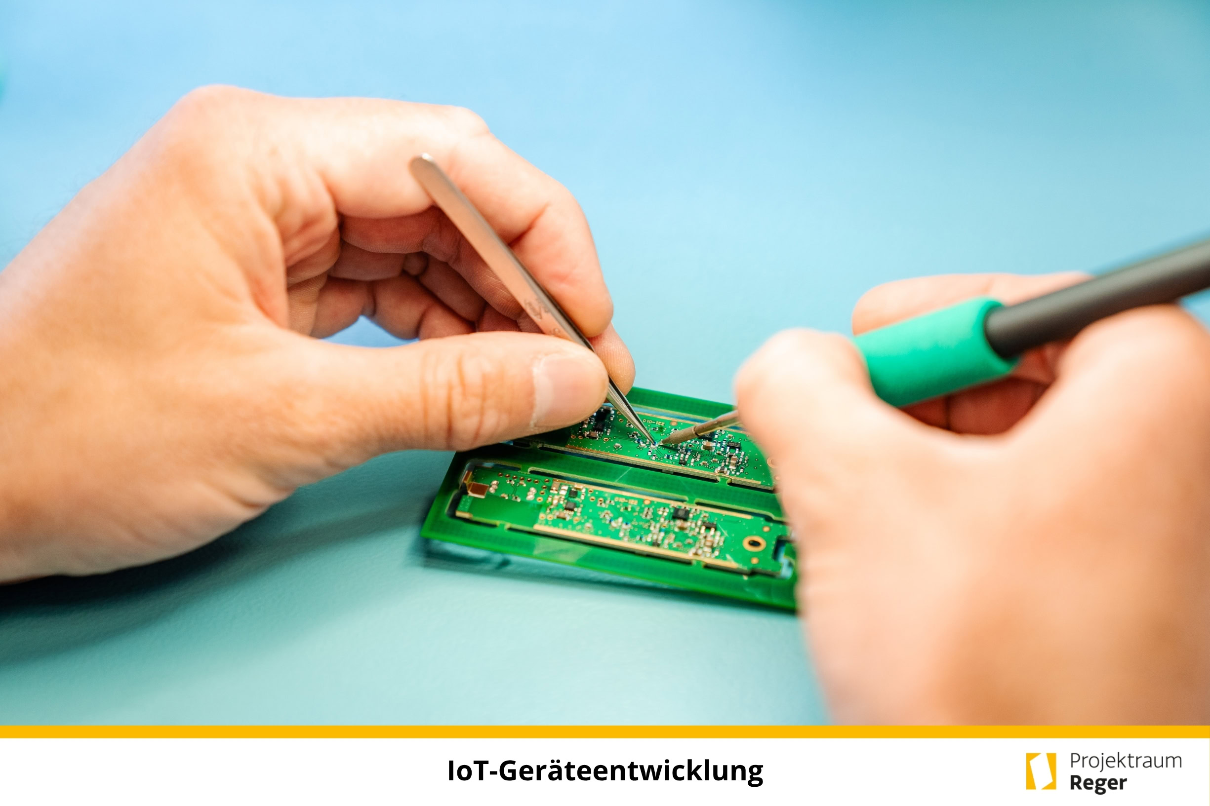IoT-Geräteentwicklung bei Projektraum Reger.